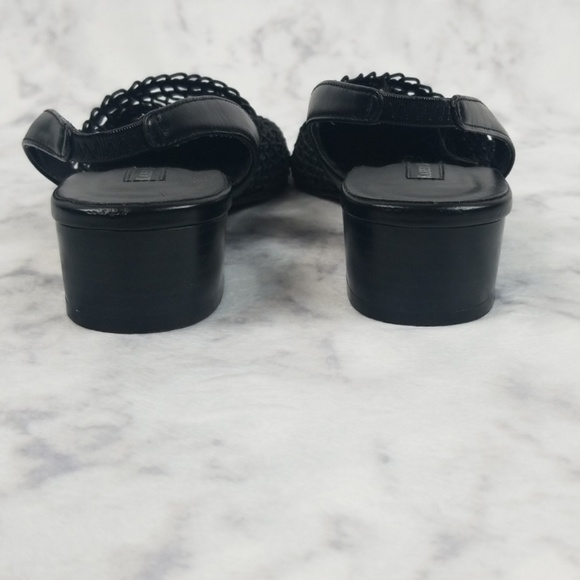 New Karen Scott Macrame Slingbacks black size 7M - Picture 5 of 8